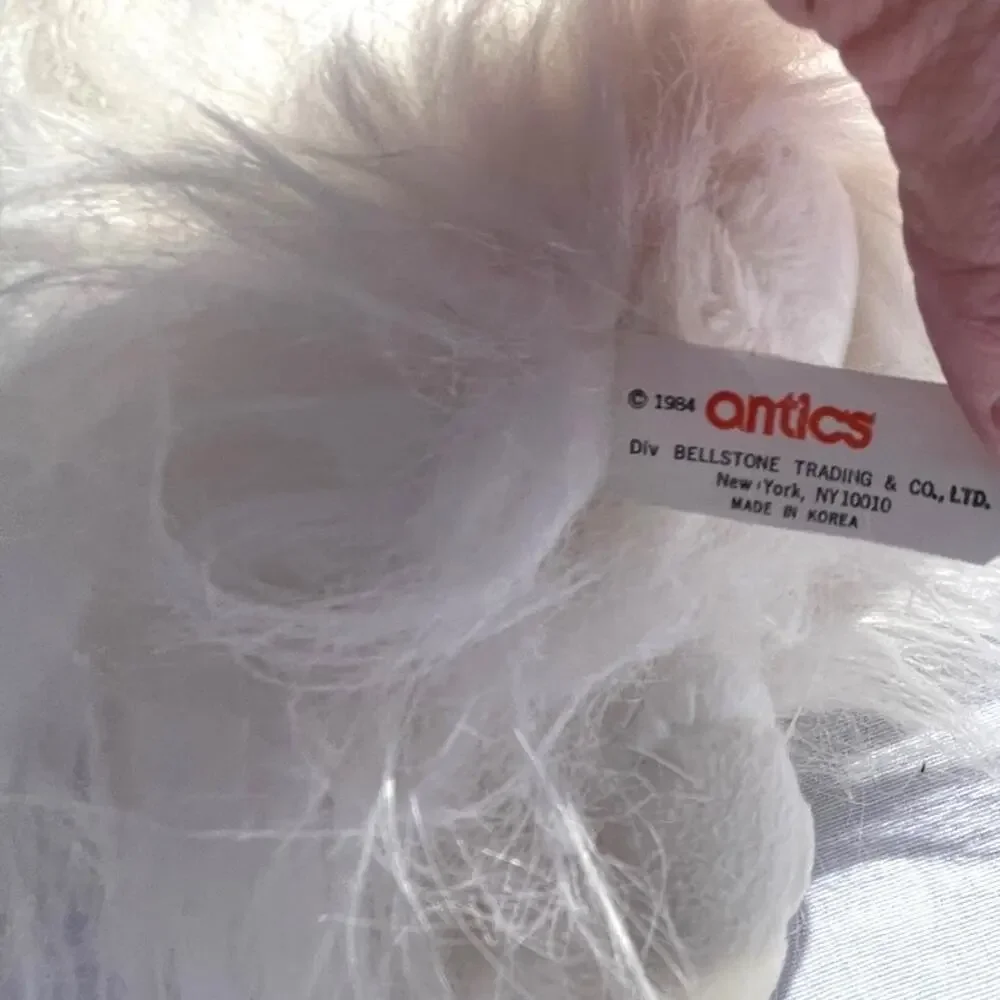 Antics Arctic Monkey Orangutan Yeti White Stuffed Toy 1984 12